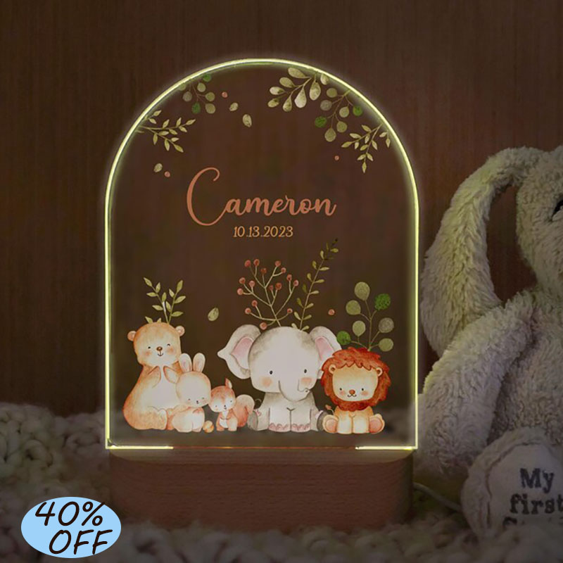 Lampka Nocna dla Dzieci z Włas – Baby Nursery Boy recenzja i cena