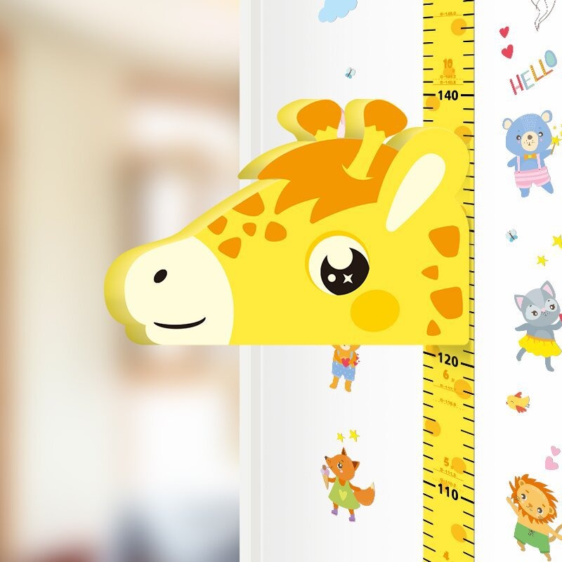 Linijka Żyrafa Naklejki 3D Wys – Baby Girl Nursery Quotes recenzja i cena