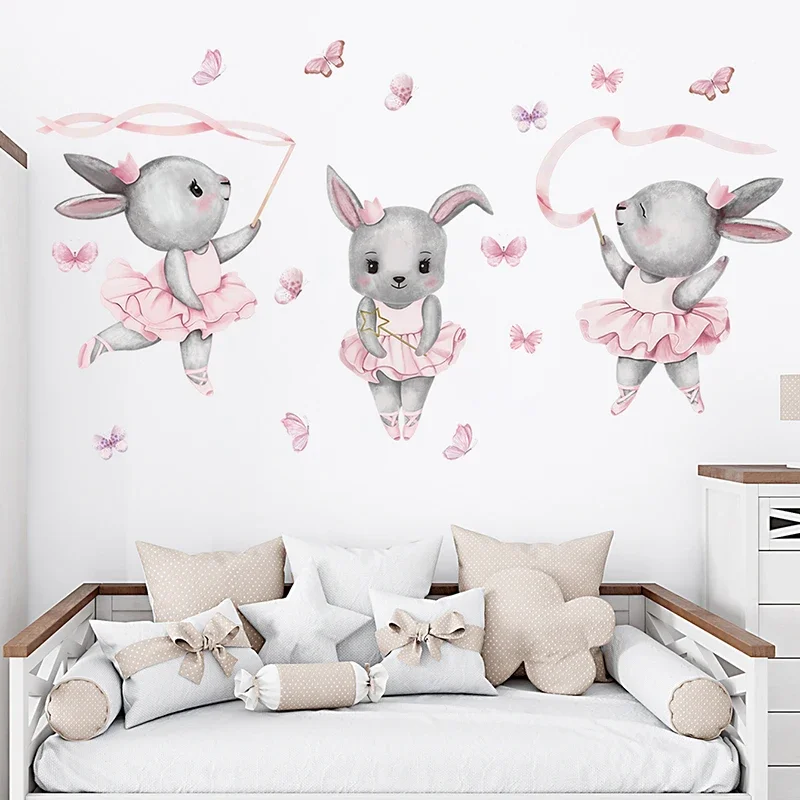 Ręcznie malowany balet Królik  – Baby Girl Nursery Quotes recenzja i cena