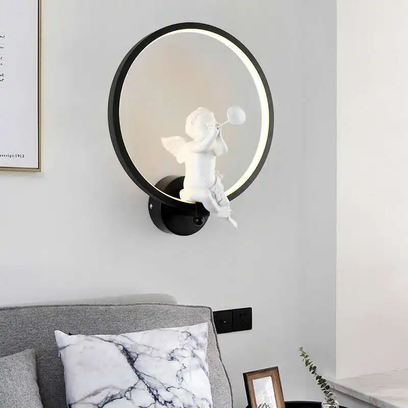 Nordycka Ciepła Lampa Ścienna  – Baby Nursery Wall Lights recenzja i cena