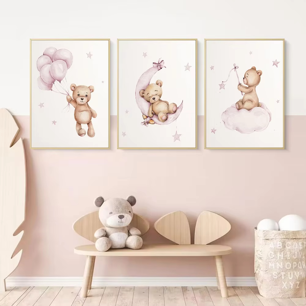 Dekoracja ścienna do pokoju dz – Baby Nursery Decor Girl recenzja i cena