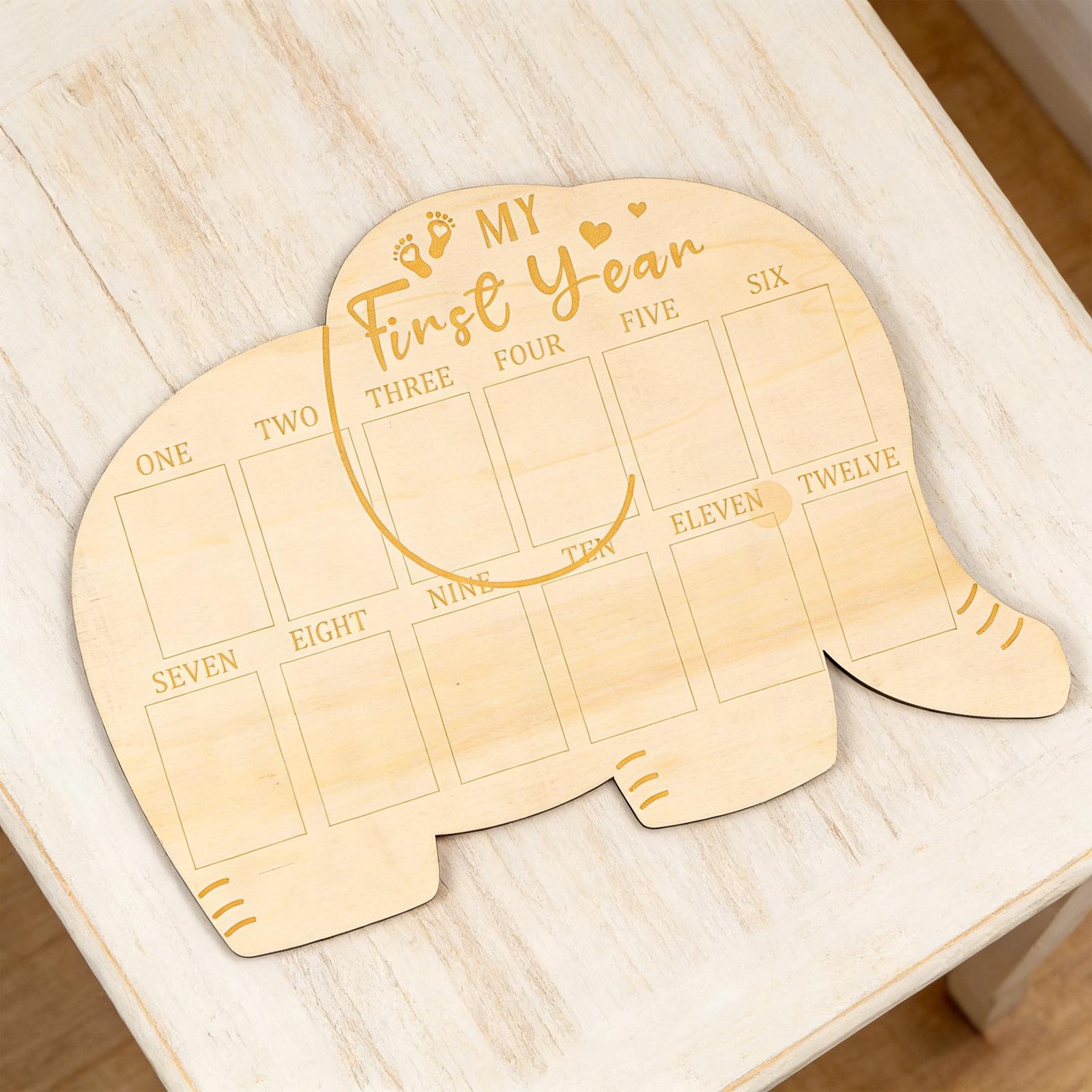 Drewniana ramka na zdjęcia nie – Baby Nursery Frames recenzja i cena